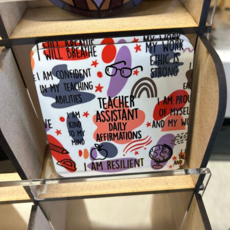 Teaching Assistant Affirmations Coaster