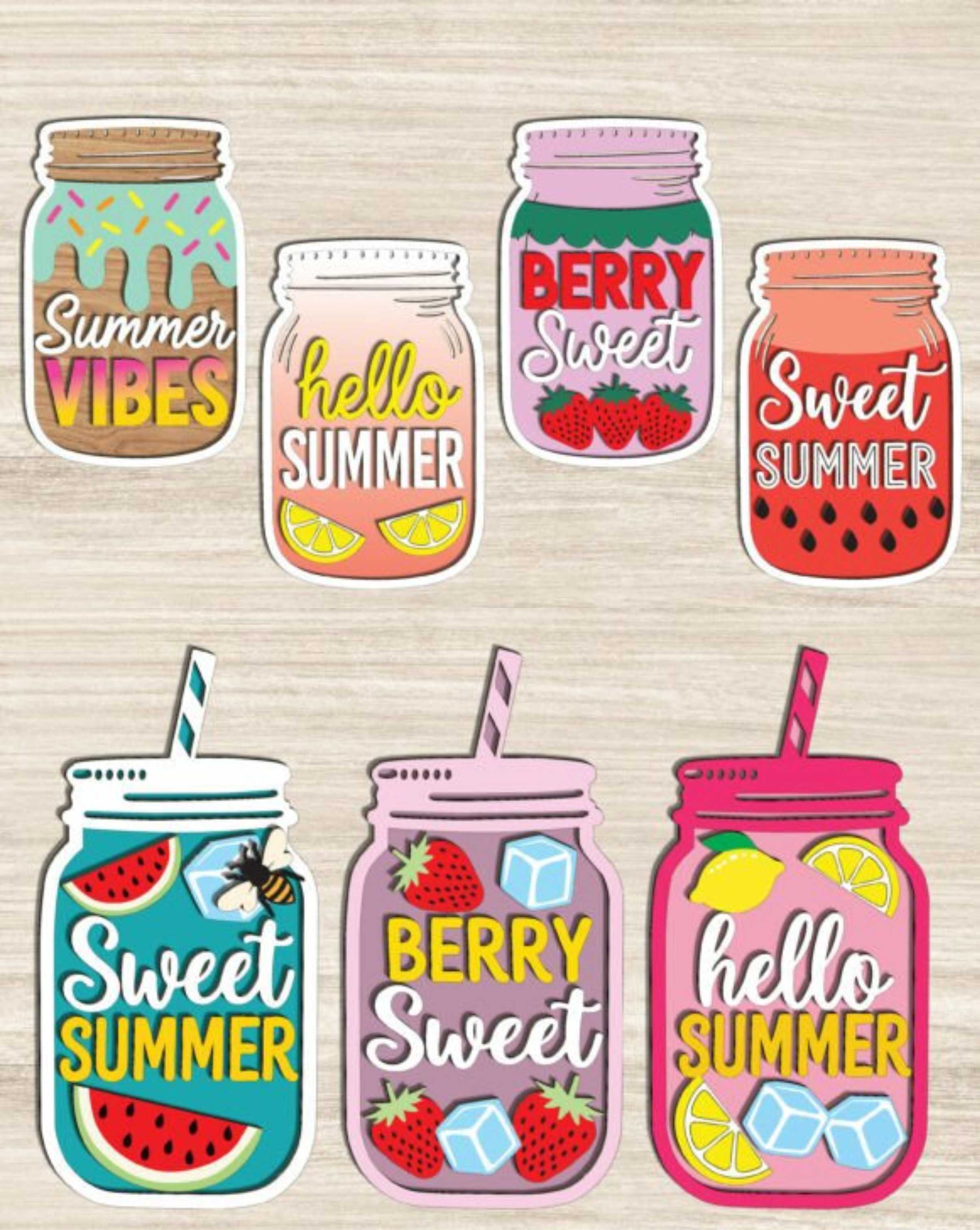 Summer Mason Jars