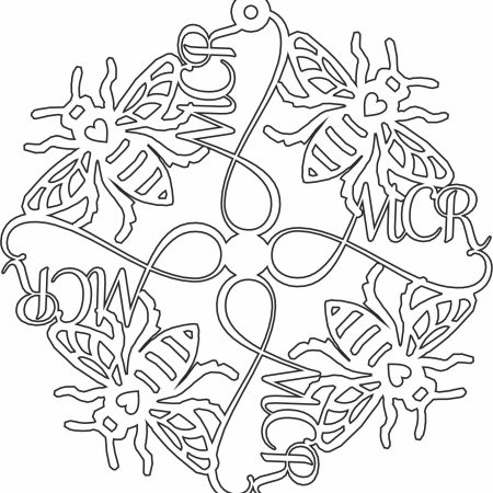 MCR BEE Fancy bauble