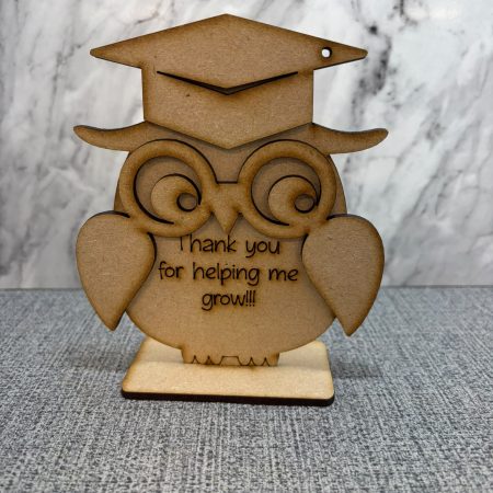 Teacher Owl on Stand