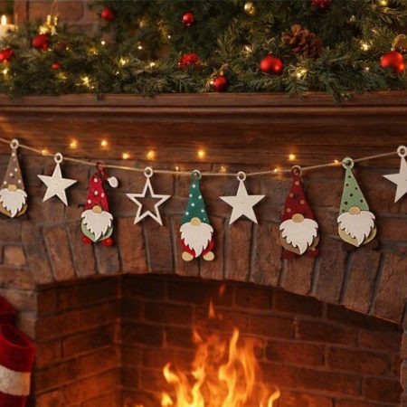 Gnome Christmas Bunting
