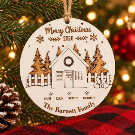 Family House Bauble